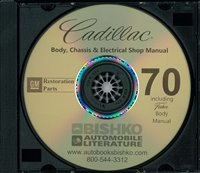 1970 CADILLAC Body, Chassis & Electrical Shop Manual sample image