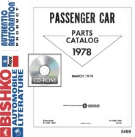 1978 Mopar Chrysler Dodge Desoto Plymouth Part Numbers Book PDF List Guide sample image