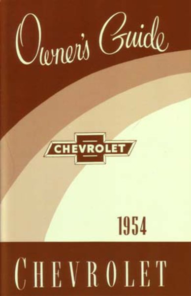 1954 Chevrolet All Models Owner's Manual
