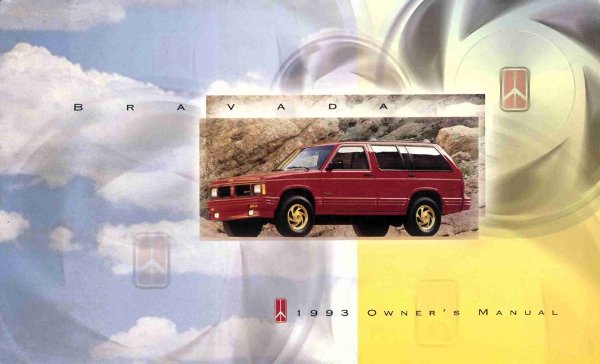 1993 Oldsmobile Bravada Owner's Manual