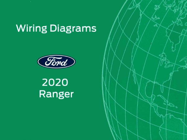 2020 Ford Ranger Wiring Diagrams Manual