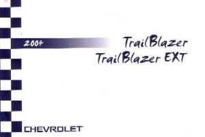 2004 Chevrolet Trailblazer Owner's Manual