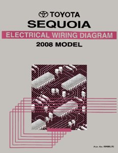 2008 Toyota Sequoia Wiring Diagrams Manual