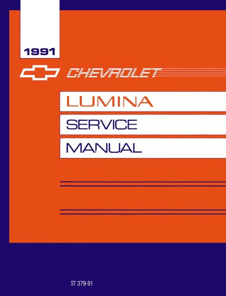 1991 Chevrolet Lumina Factory Shop Service Manual