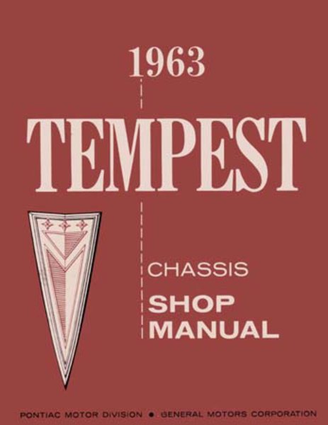 1963 Pontiac Tempest Factory Shop Service Manual