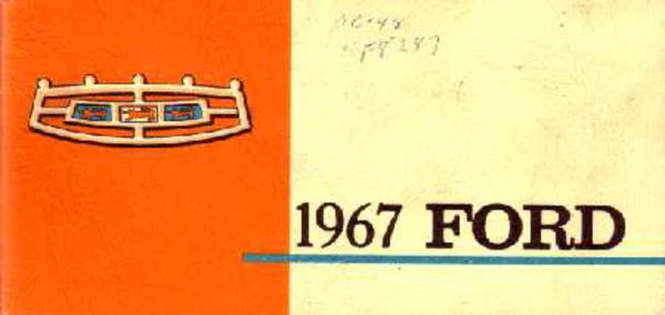 1967 Ford Galaxie, LTD Owner's Manual
