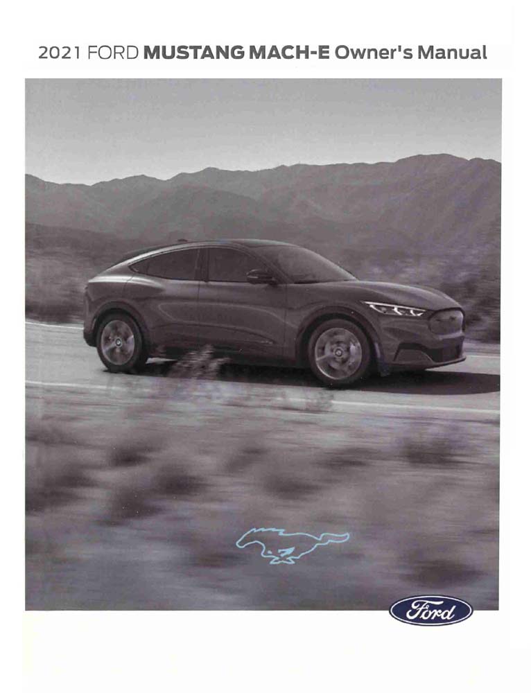 2021 Ford Mustang Mach E Owner's Manual