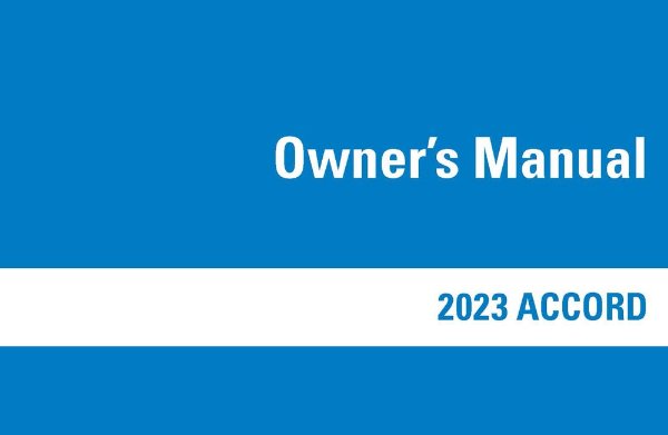2023 Honda Civic Sedan Owners Manual User Guide