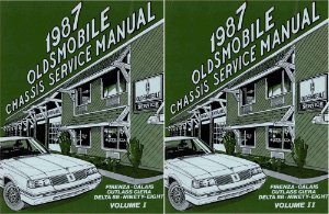 1987 Oldsmobile Calais, Cutlass Ciera, Delta 88, Firenza, 98 Factory Shop Service Manual