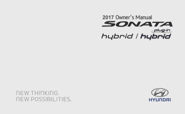 2017 Hyundai Sonata Owner's Manual