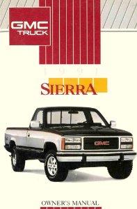 1991 GMC Sierra Owner's Manual