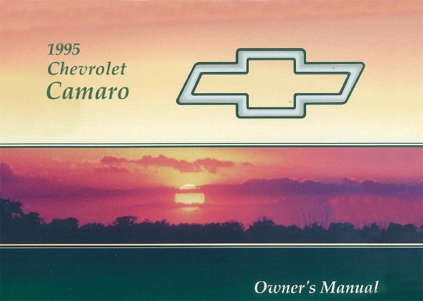 1995 Chevrolet Camaro Owner's Manual