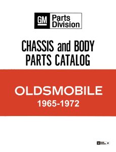 1965–1972 Oldsmobile All Models Parts Book
