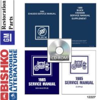 1985 Buick (w/ Supplement II) Shop Service Repair Manual PDF sample image
