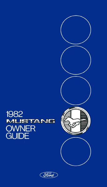1982 Ford Mustang Owner's Manual