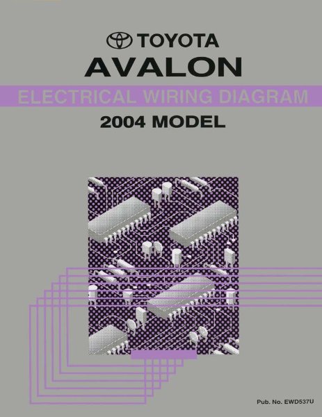 2004 Toyota Avalon Wiring Diagrams Manual
