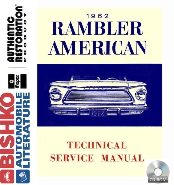 1962 AMC American, Rambler Factory Shop Service Manual