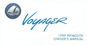 1999 Plymouth Voyager Owner's Manual