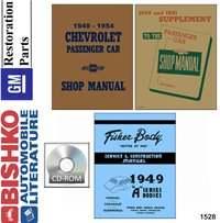 1949-54 CHEVROLET Body, Chassis & Electrical Shop Manual