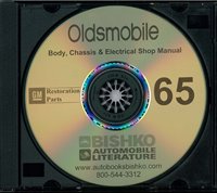 1965 OLDSMOBILE Full Line Body, Chassis & Electrical Service Manual sample image