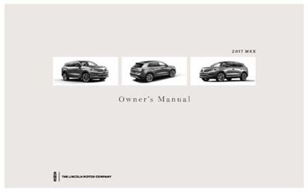 2017 Lincoln MKX Owner's Manual