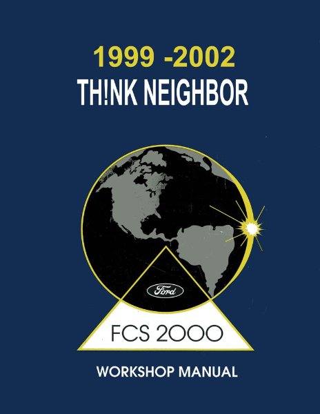 1999–2002 Ford Th!nk Neighbor Factory Shop Service Manual
