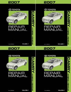 2007 Toyota Camry Hybrid Factory Shop Service Manual