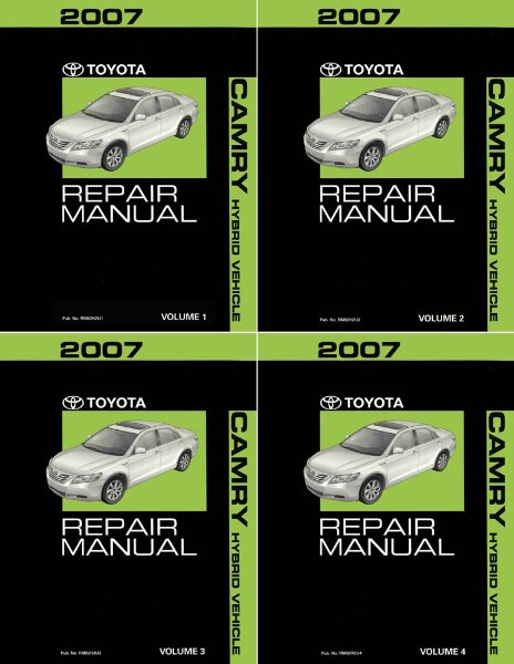 2007 Toyota Camry Hybrid Factory Shop Service Manual