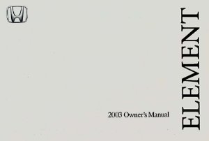 2003 Honda Insight Owners Manual User Guide