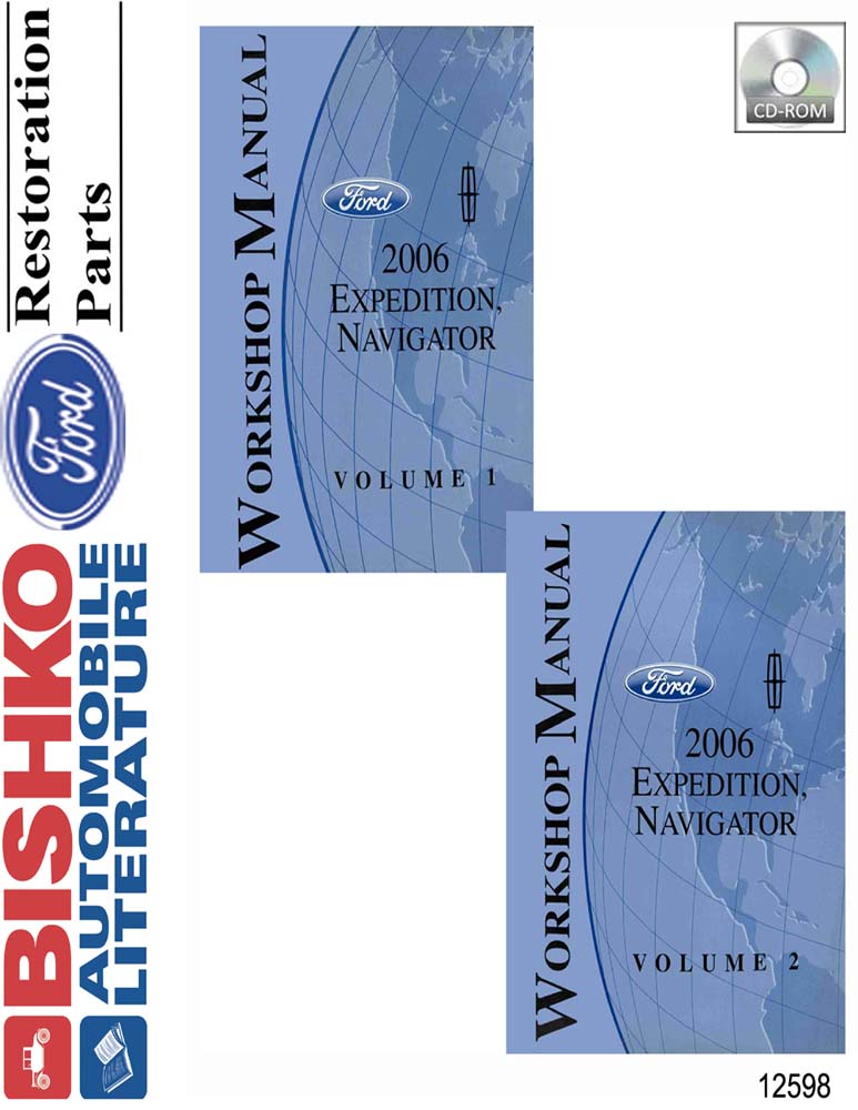 2006 Ford Truck Expedition, Navigator Factory Shop Service Manual