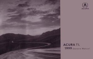 1999 Acura TL Owner's Manual