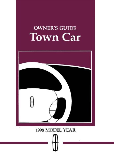 1998 Lincoln Town Car Owner's Manual