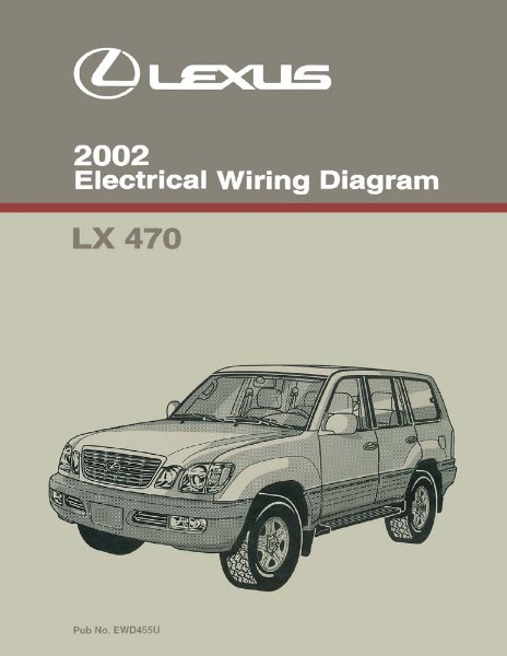 2002 Lexus LX 470 Wiring Diagrams Manual