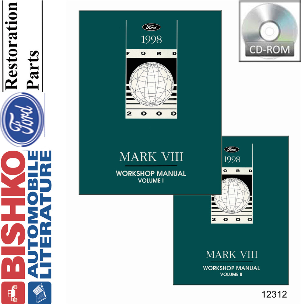 1998 Lincoln Mark VIII Factory Shop Service Manual