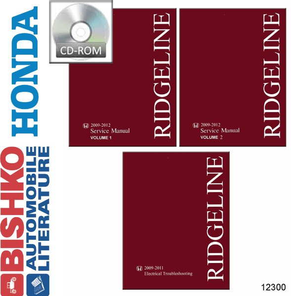 2009–2012 Honda Ridgeline Factory Shop Service Manual