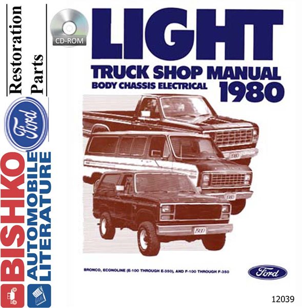 1980 Ford Truck Lt Duty Shop Service Repair Manual PDF