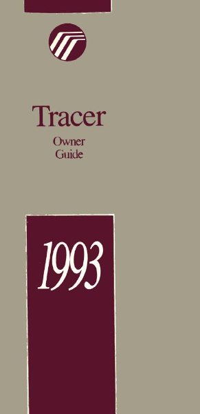 1993 Mercury Tracer Owner's Manual