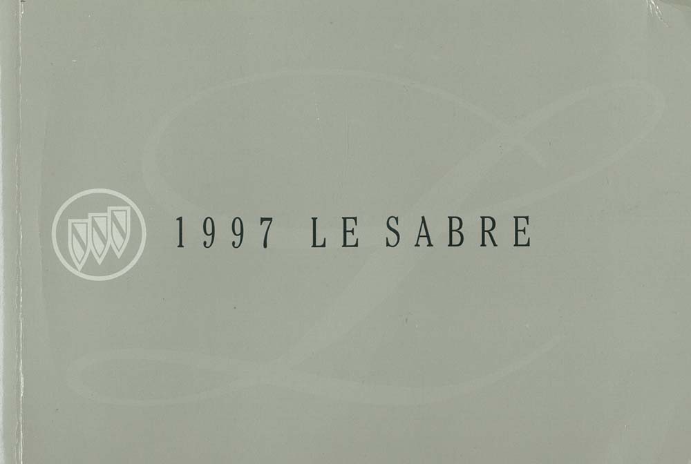 1997 Buick Le Sabre Owners Manual User Guide