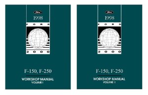 1998 Ford Truck F150-F250 Factory Shop Service Manual