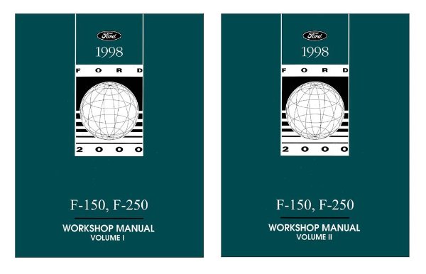 1998 Ford Truck F150-F250 Factory Shop Service Manual