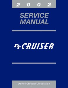 2002 Chrysler PT Cruiser Factory Shop Service Manual