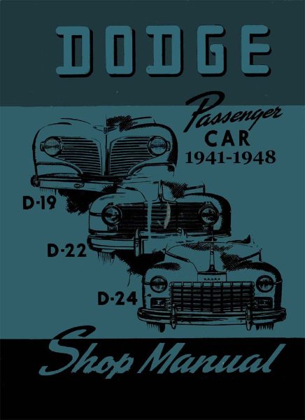 1941–1948 Dodge All Models Factory Shop Service Manual