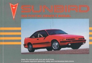 1990 Pontiac Sunbird Owner's Manual