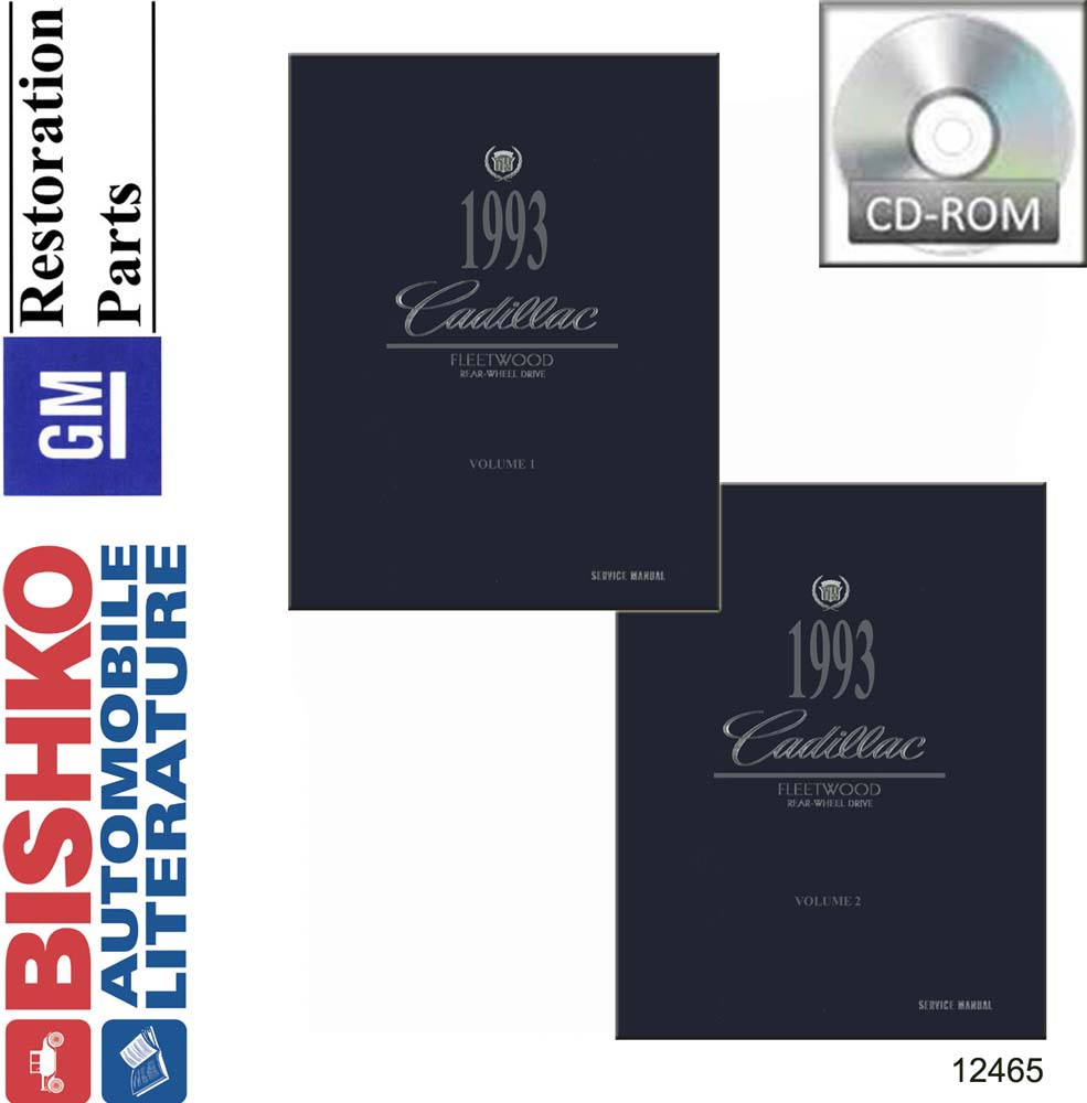 1993 Cadillac Fleetwood Factory Shop Service Manual
