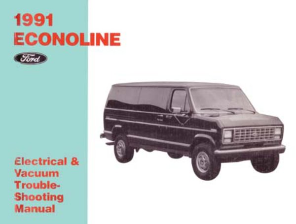 1991 Ford Econoline, E-Series EVTM Wiring Diagrams Manual