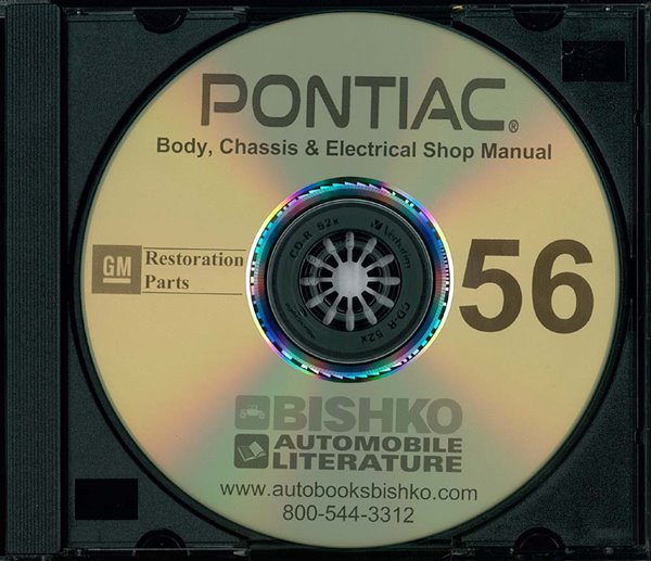 1956 Pontiac ALL MODELS WAUTOTRANS Factory Shop Service Manual