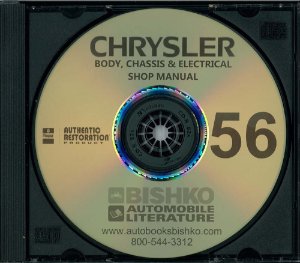 1956 Chrysler IMPERIAL - ALL MODELS Factory Shop Service Manual