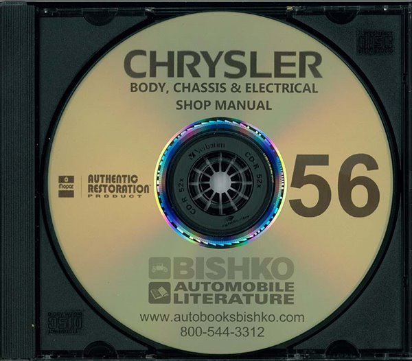 1956 Chrysler IMPERIAL - ALL MODELS Factory Shop Service Manual