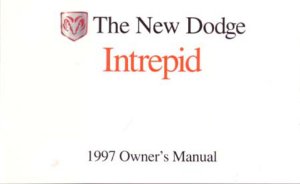 1997 Dodge Intrepid Owner's Manual