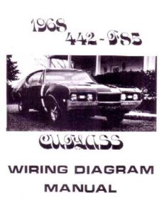 1968 Oldsmobile 442, Cutlass, F-85 Wiring Diagrams Manual